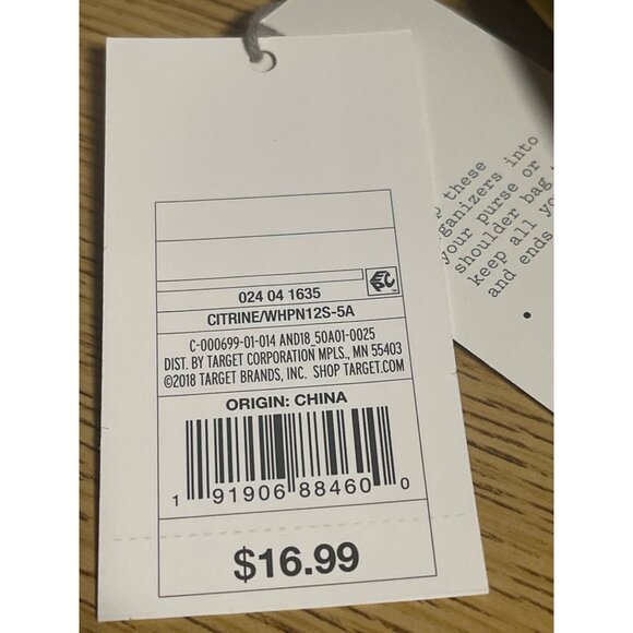 A New Day Citrine Nylon Bag Organizer - Picture 8 of 12